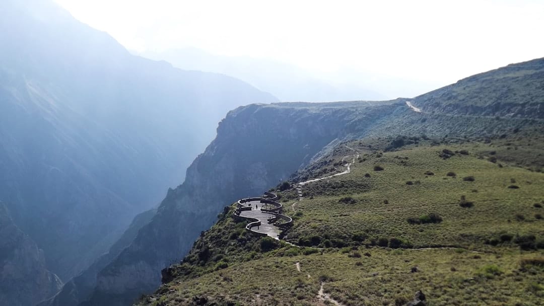 Colca Canyon landscape in Peru